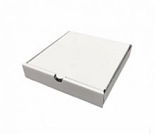 Белая коробка для пиццы №2Б 330 х 330 х 40